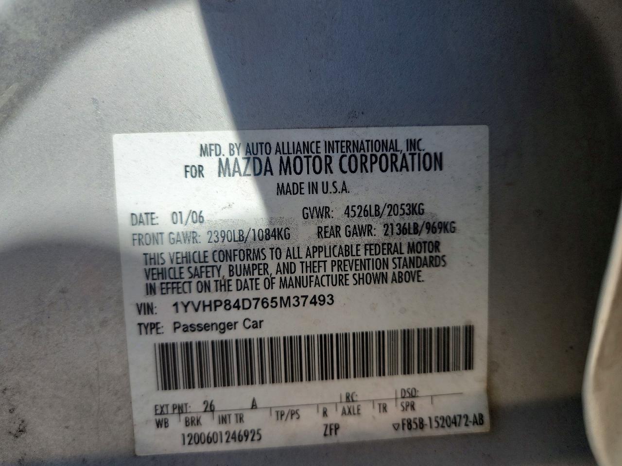 Mazda 6 S