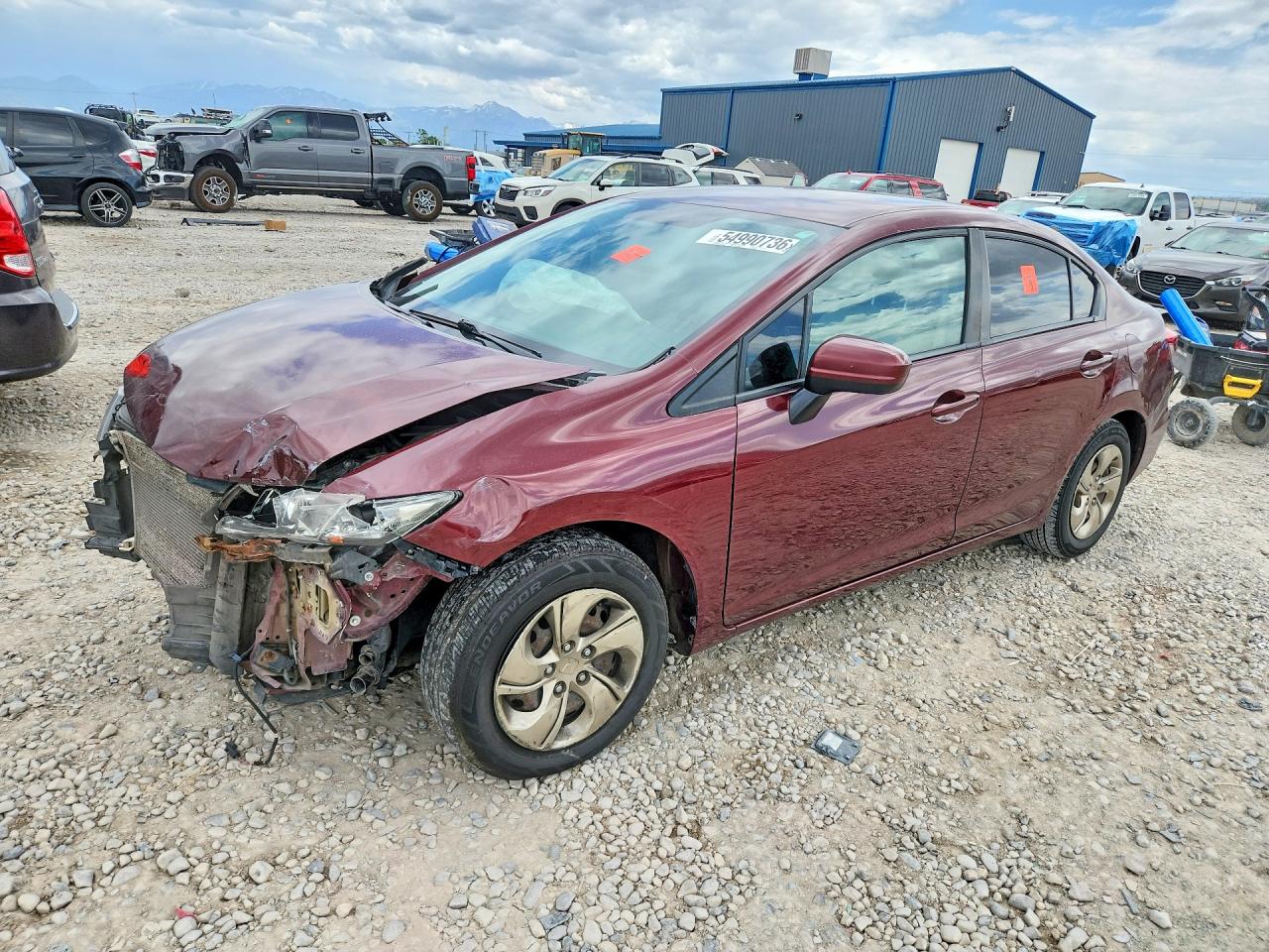 Salvage Honda Civic Image
