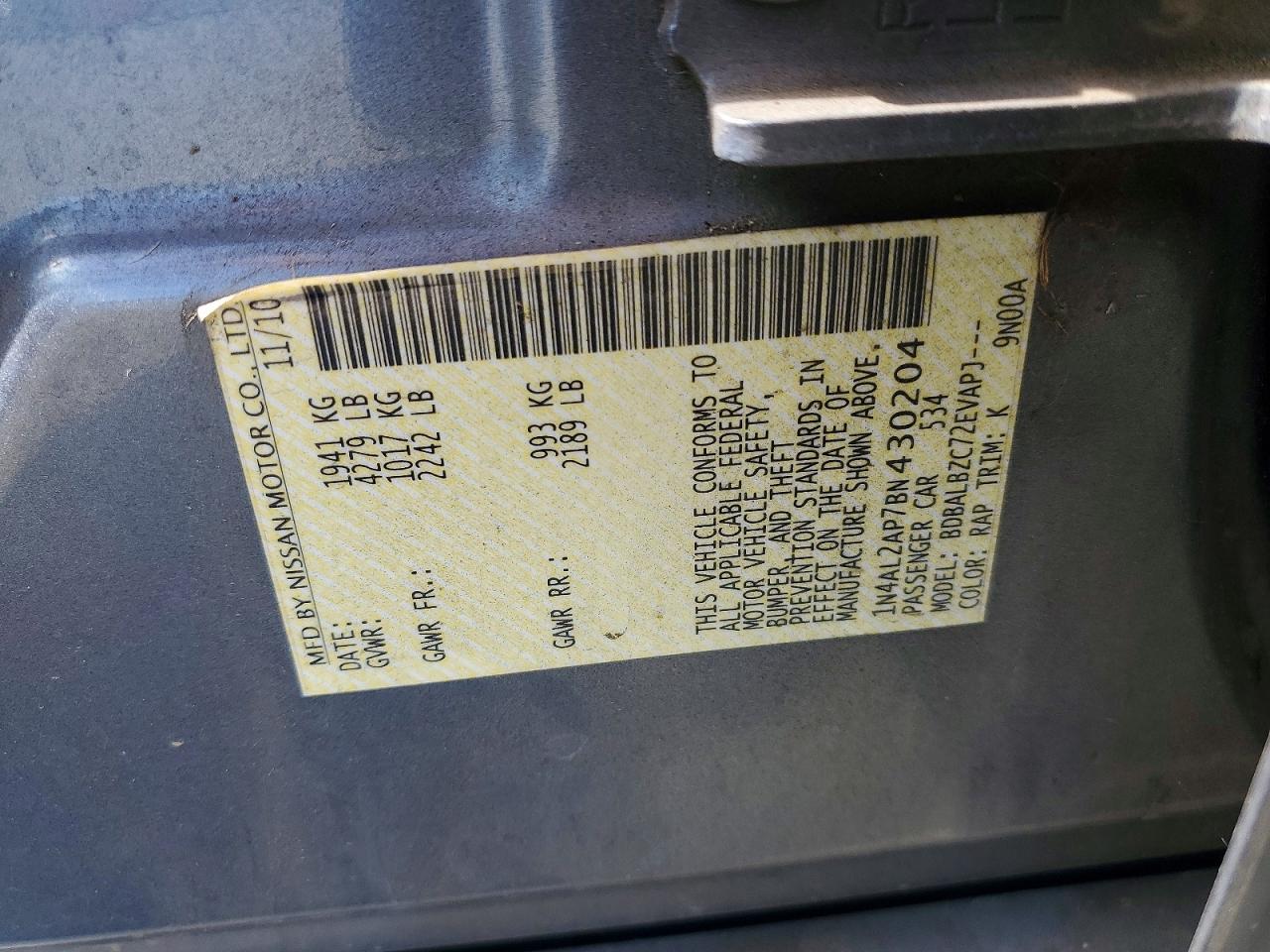 Nissan Altima 2.5