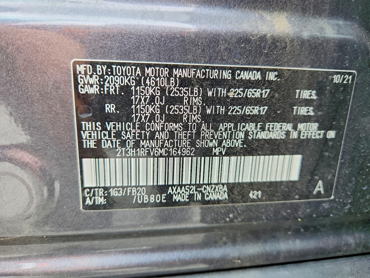 Toyota RAV4 Le