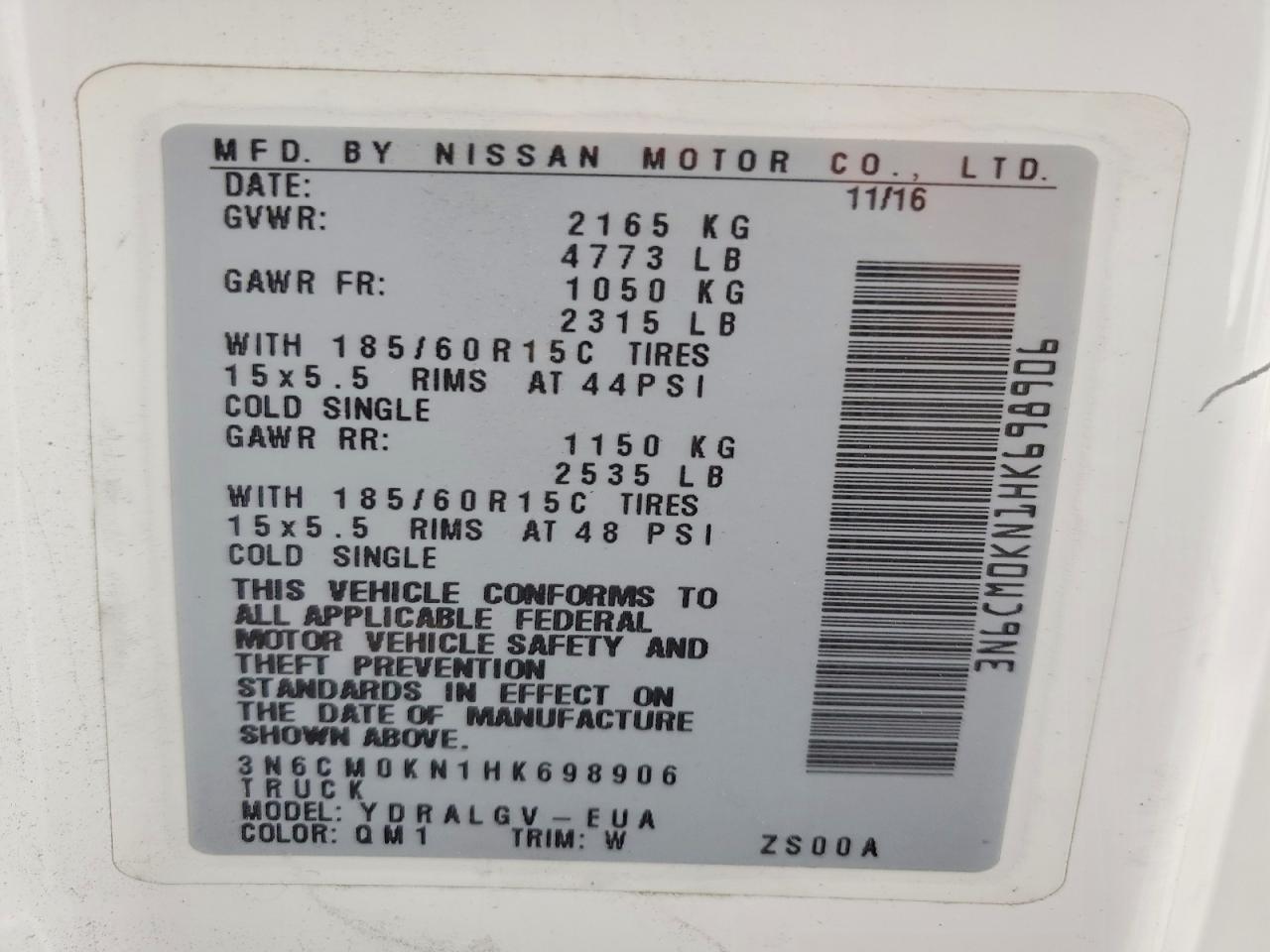 Nissan Nv
