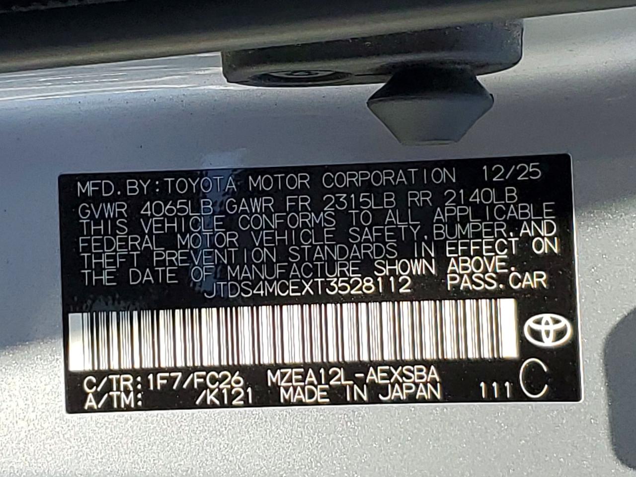 Toyota Corolla Se