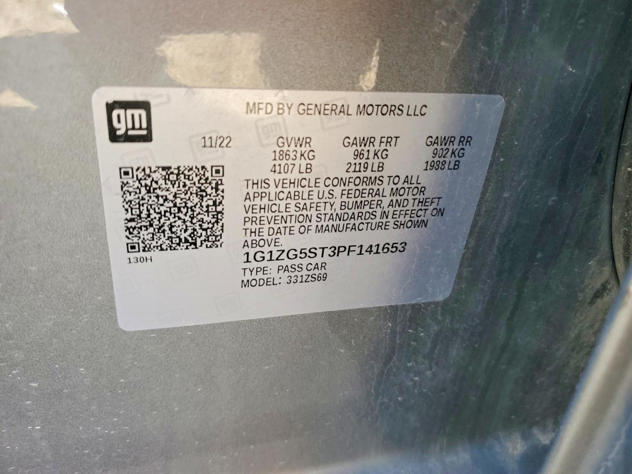 Chevrolet Malibu Rs