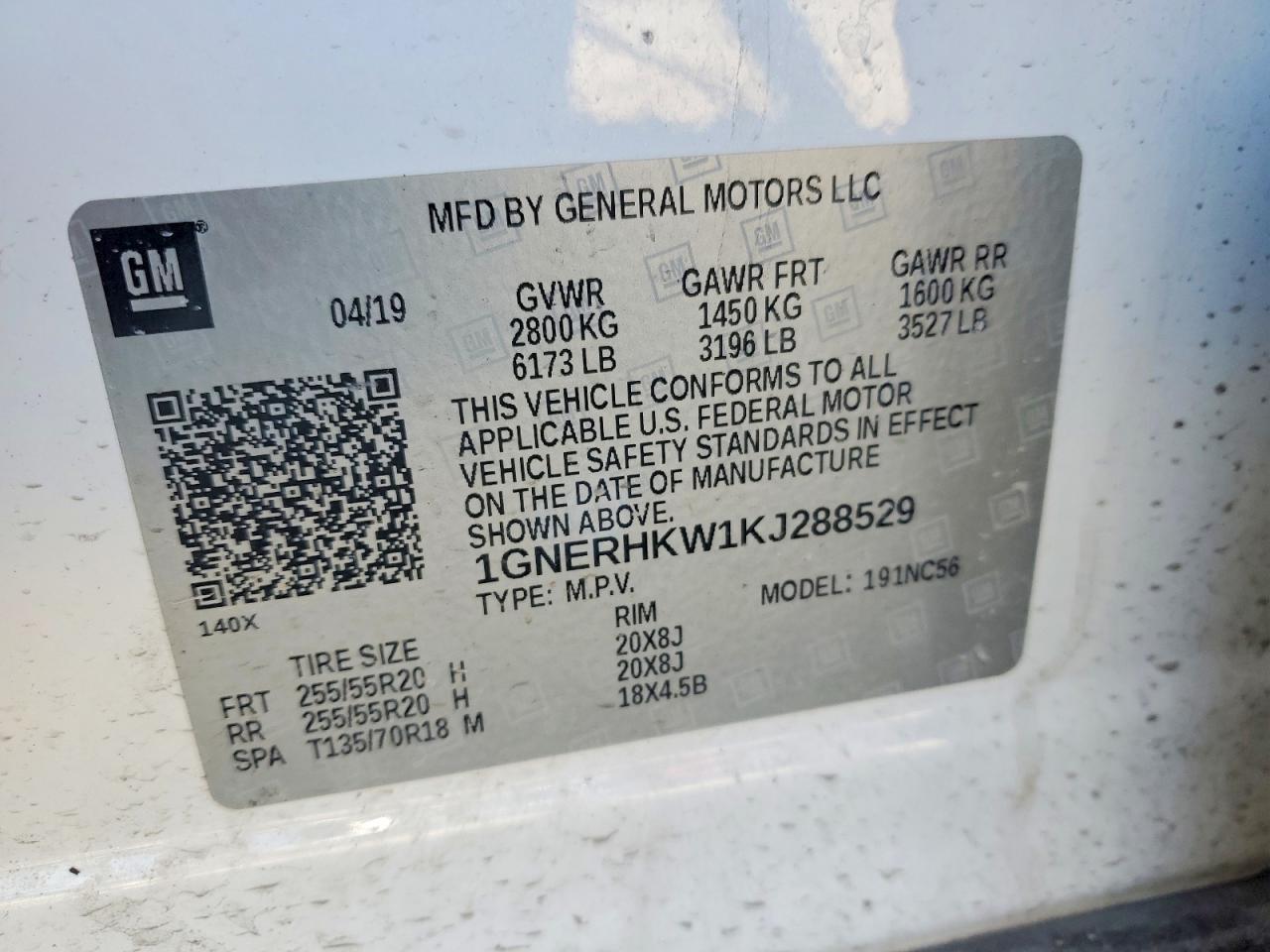 Chevrolet Traverse Lt