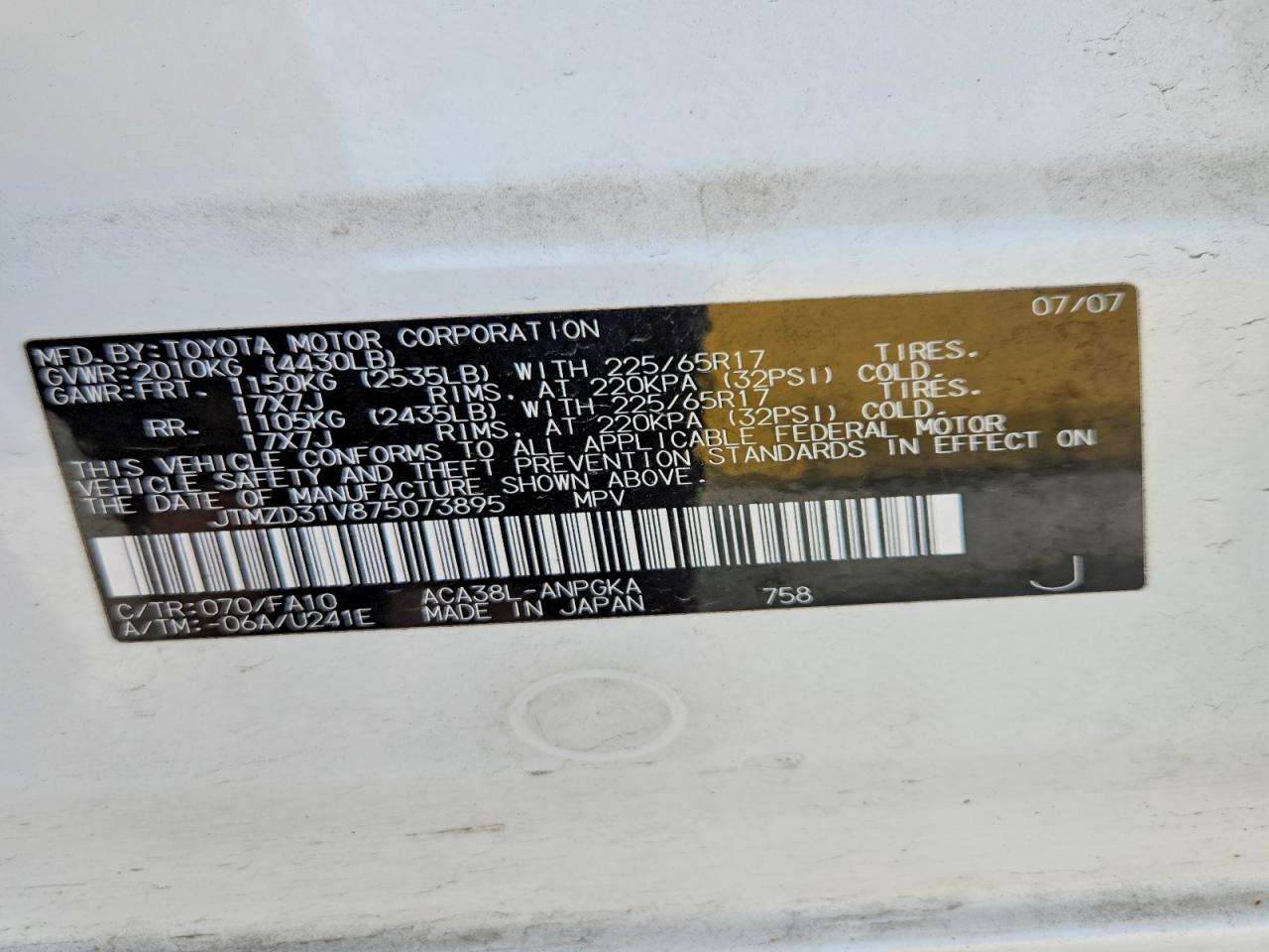 Toyota RAV4 Limited