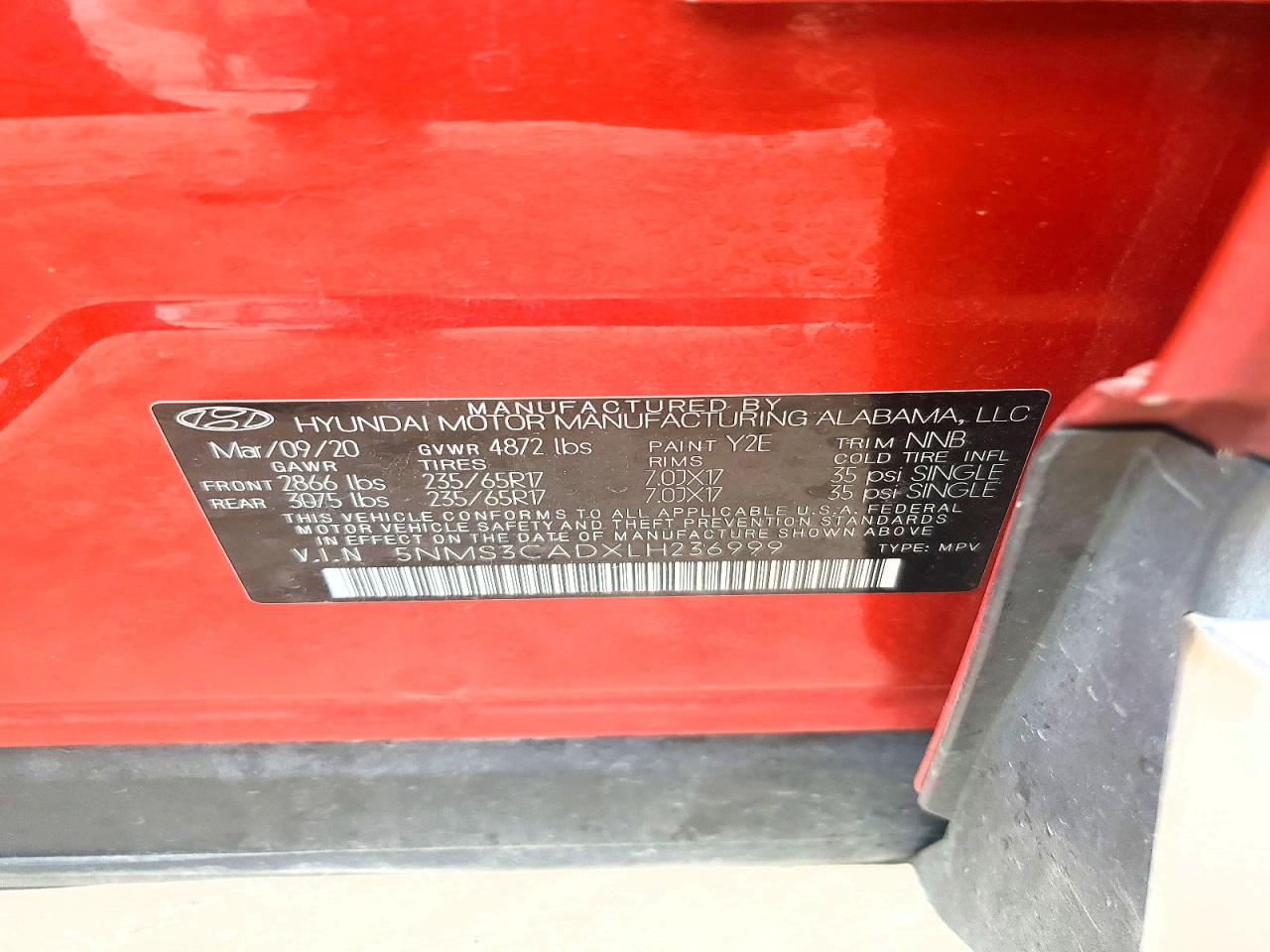 Hyundai SANTA FE Sel