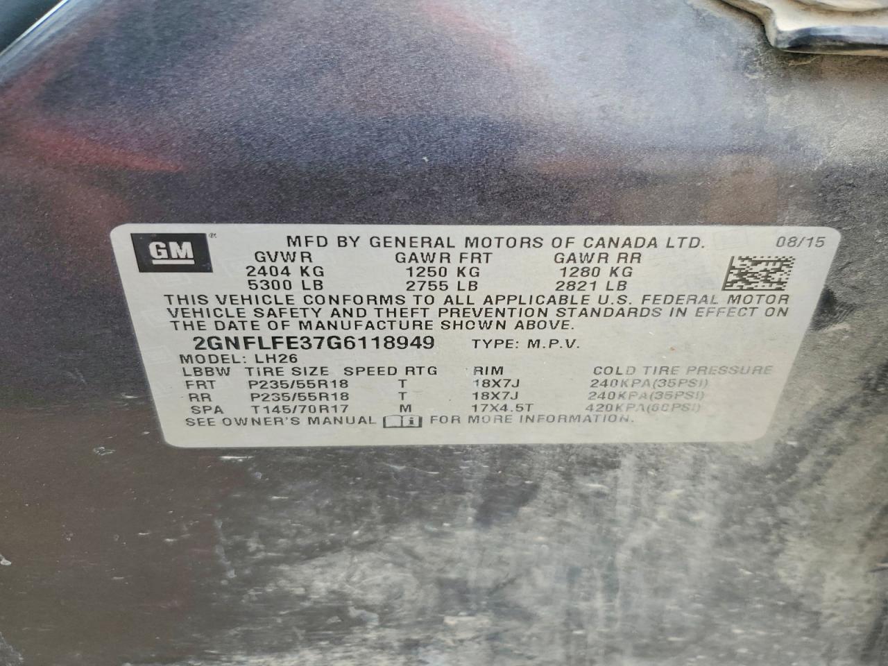 Chevrolet Equinox Lt