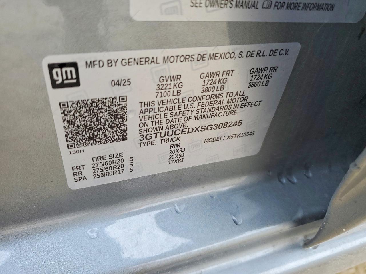 GMC Sierra K1500 Elevation
