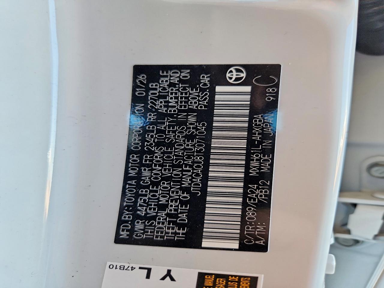 Toyota Prius Nightshade