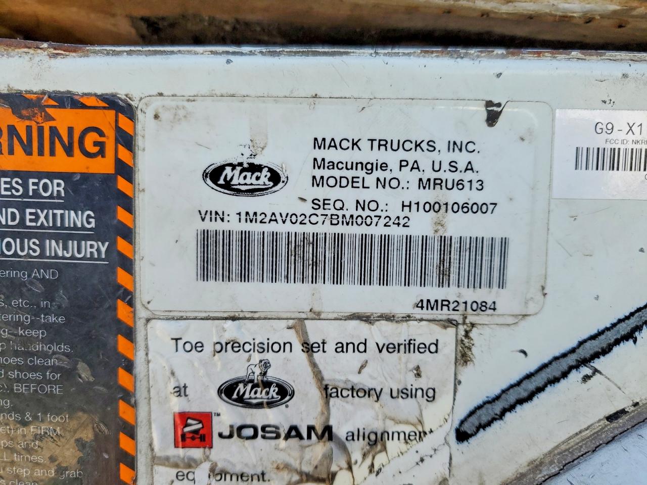Mack Mru613