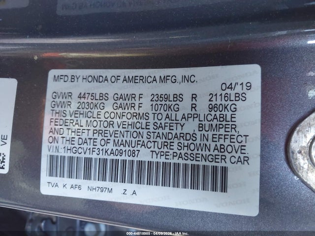 Honda Accord Sport
