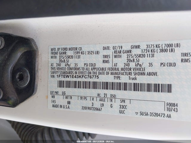 Ford F-150 Platinum