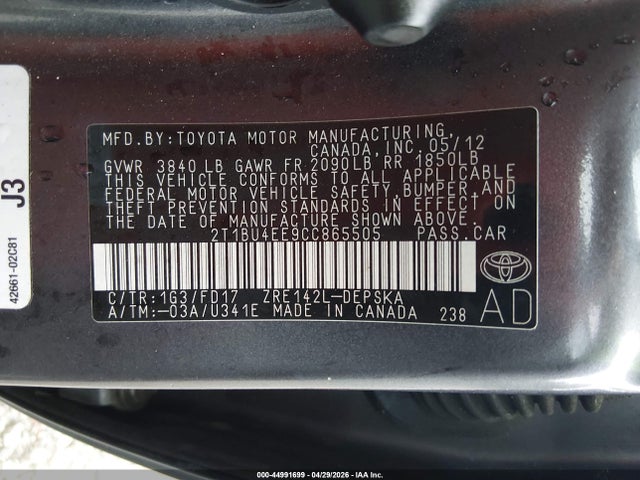 Toyota Corolla S