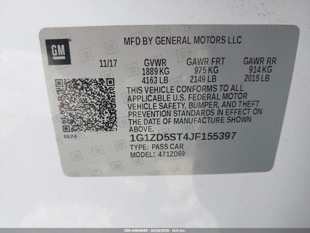 Chevrolet Malibu Lt