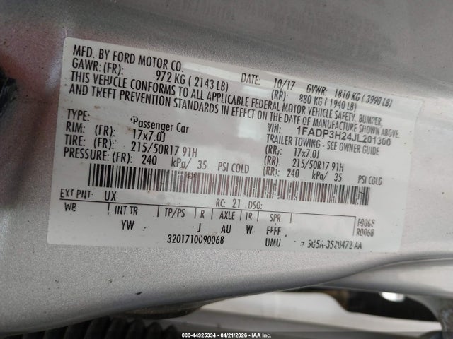 Ford Focus Sel
