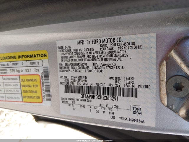 Ford Fusion Se