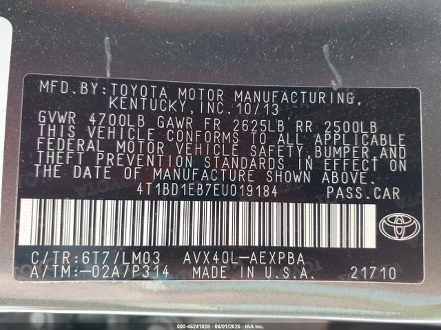 Toyota Avalon Hybrid Limited