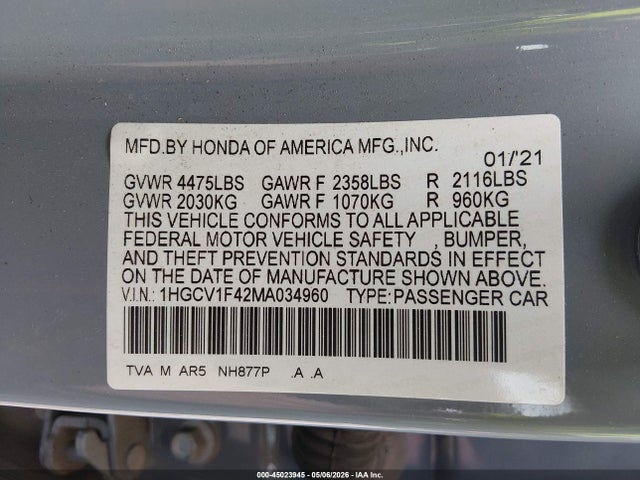 Honda Accord Sport Special Edition