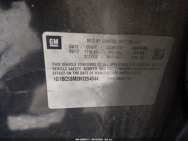 Chevrolet Cruze Ls Auto