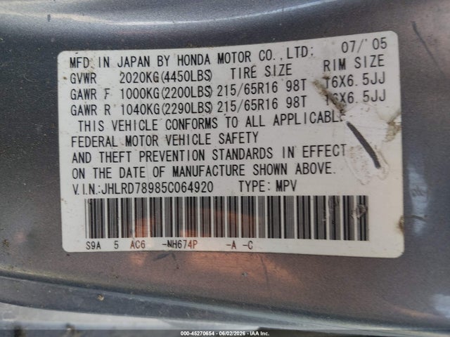 Honda CR-V Se