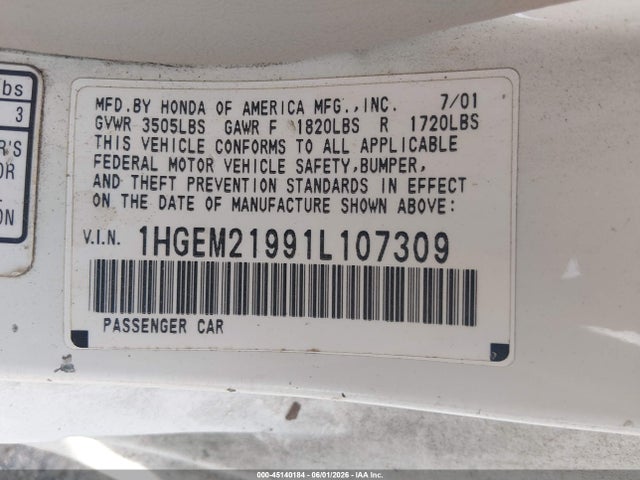Honda Civic Ex
