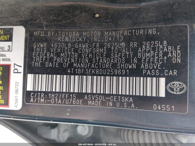 Toyota Camry Se