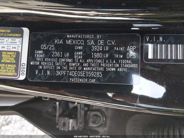 Kia K4 Lxs
