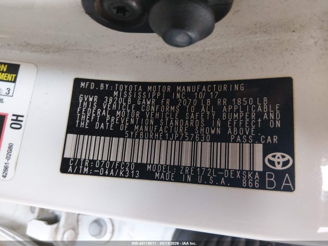 Toyota Corolla Se