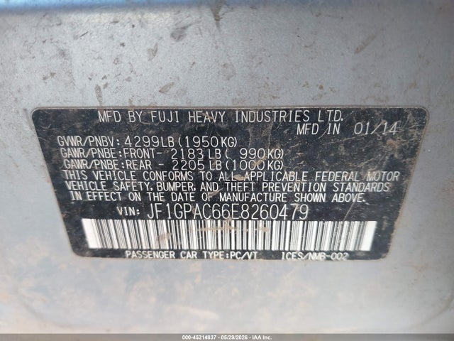 Subaru Impreza 2.0i Premium