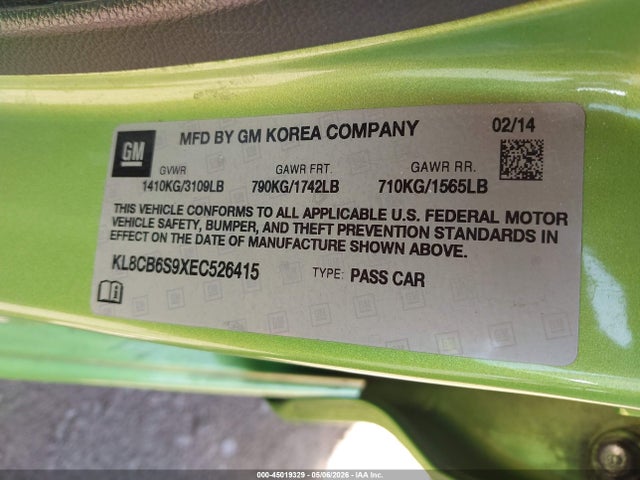 Chevrolet Spark Ls Auto