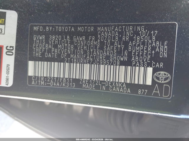 Toyota Corolla Le