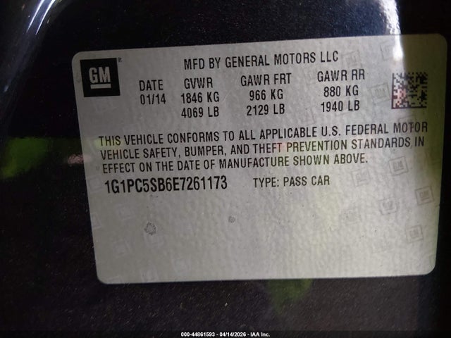 Chevrolet Cruze 1lt Auto