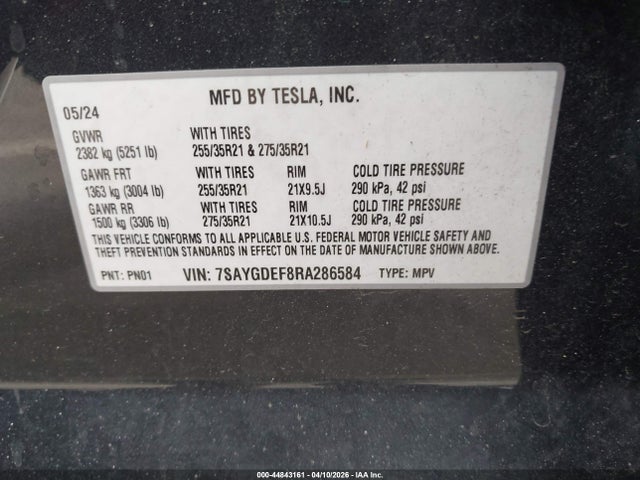 Tesla Model Y Performance Dual Motor All-wheel Drive