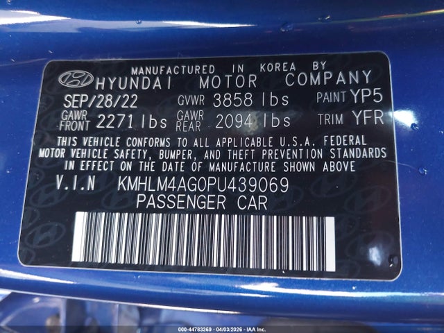 Hyundai ELANTRA Sel