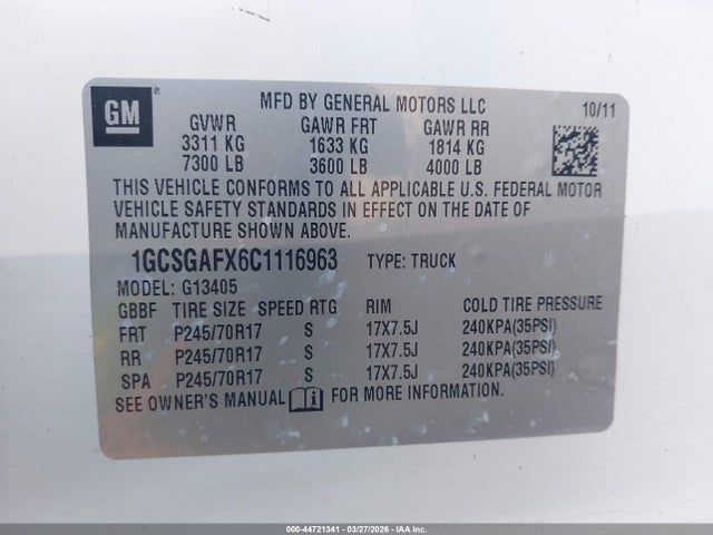 Chevrolet Express Work Van