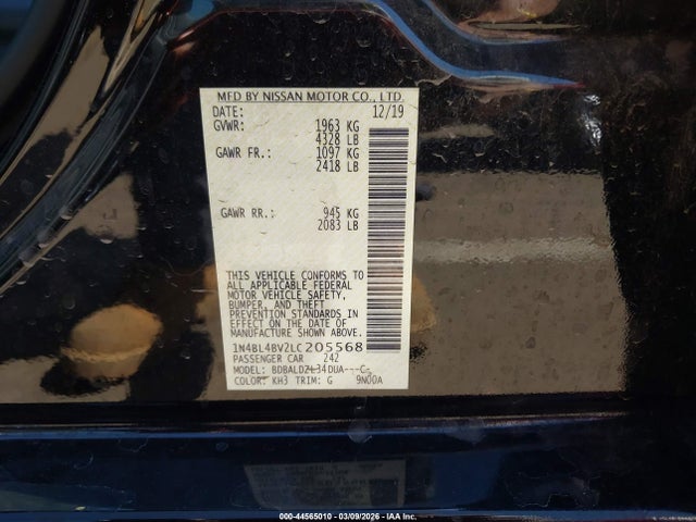 Nissan Altima S Fwd