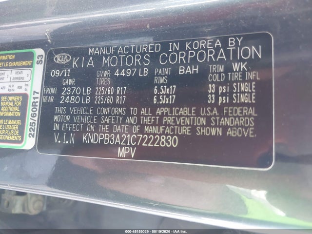 Kia Sportage Lx
