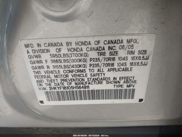 Honda Pilot Lx