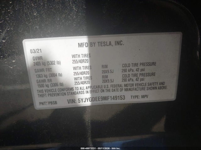 Tesla Model Y Long Range Dual Motor All-wheel Drive