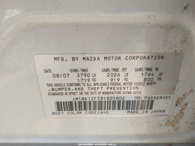 Mazda Mazda3 I