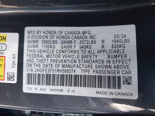 Honda Civic Sport
