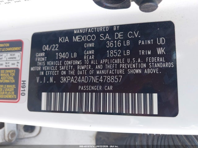 Kia Rio S