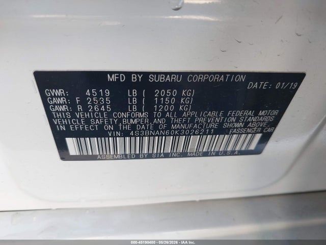 Subaru Legacy 2.5i Limited