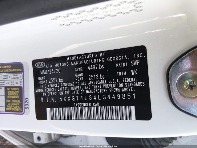 Kia Optima Se