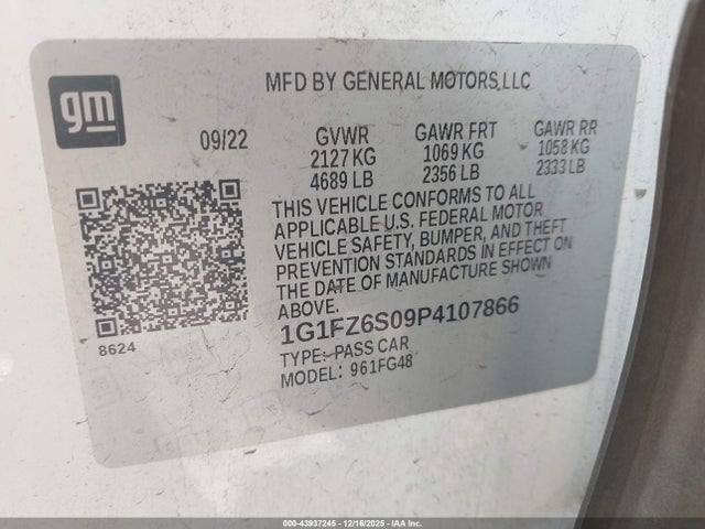 Chevrolet Bolt Fwd Premier