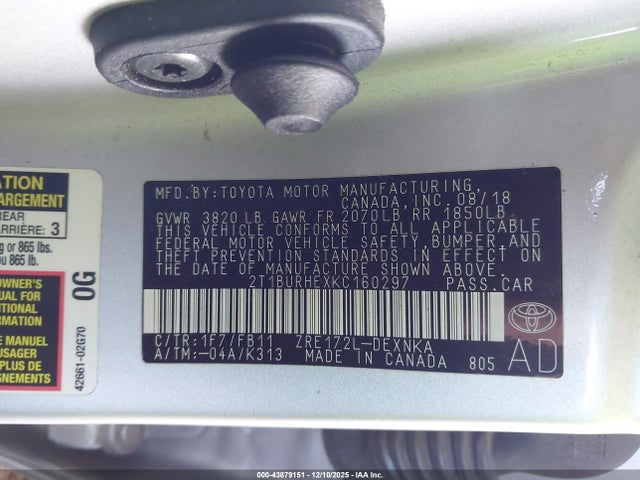 Toyota Corolla Le