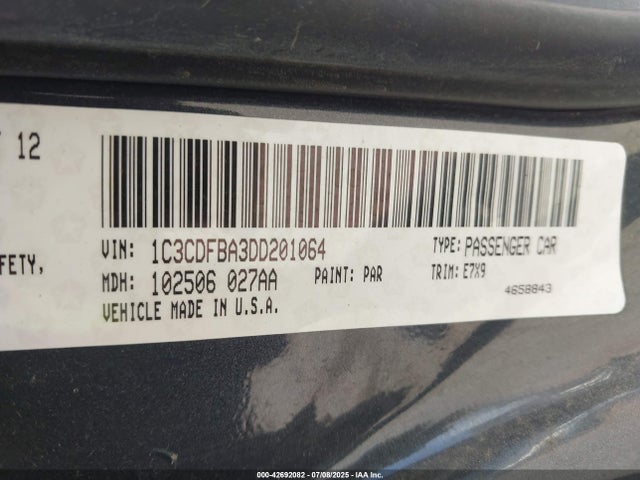 Dodge Dart Sxt