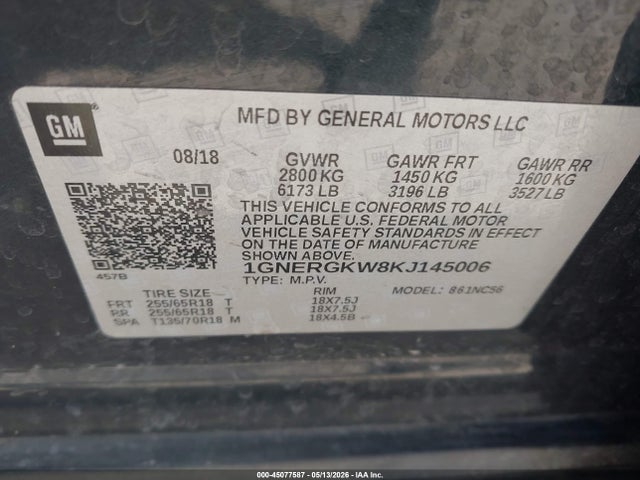 Chevrolet Traverse 1lt