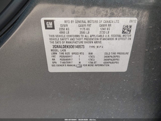 Chevrolet Equinox 1lt