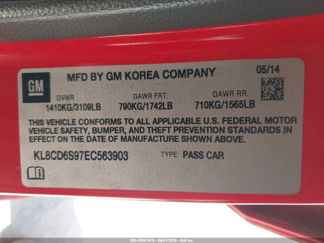 Chevrolet Spark 1lt Auto